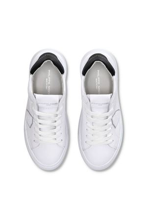 Sneaker bassa Temple bianco e nero PHILIPPE MODEL | BTLDV010.